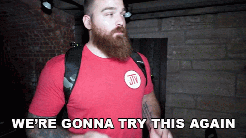 Were Gonna Try This Again Jake The Viking GIF - Were Gonna Try This Again Jake The Viking Lets Give It Another Go GIFs