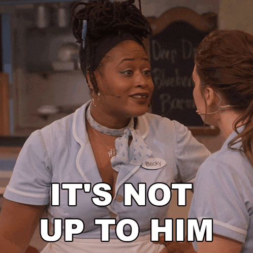It'S Not Up To Him Waitress The Musical GIF - It'S Not Up To Him Waitress The Musical Not His Decision To Make GIFs
