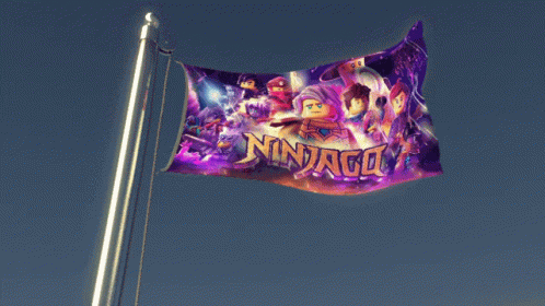 Ninjago Flag Ninjago GIF