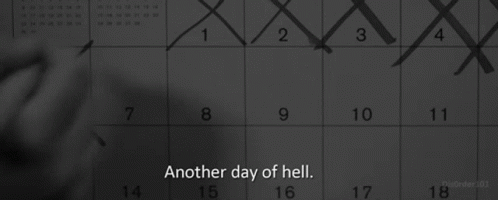 Day Of Hell The7th GIF - Day Of Hell The7th Crossing Out GIFs