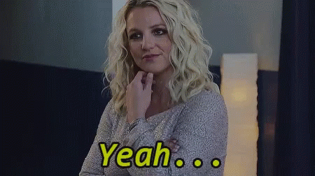 Britney Spears Yeah GIF - Britney Spears Yeah No GIFs