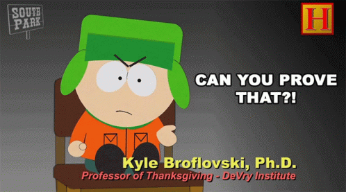 Can You Prove That Kyle Broflovski GIF - Can You Prove That Kyle Broflovski South Park GIFs