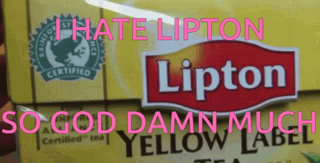 Lipton Hate GIF - Lipton Hate GIFs