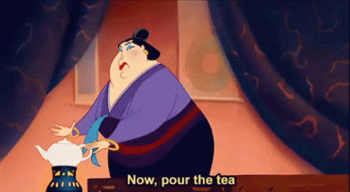 Now Pour The Tea Mulan GIF - Now Pour The Tea Mulan Inky Hands GIFs
