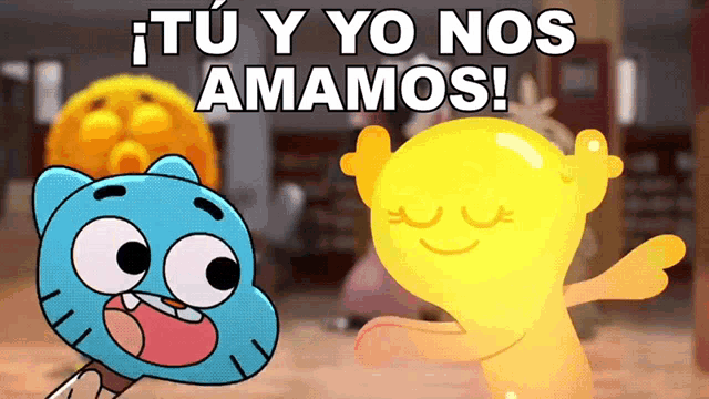 gumball and penny from the amazing world of gumball dancing