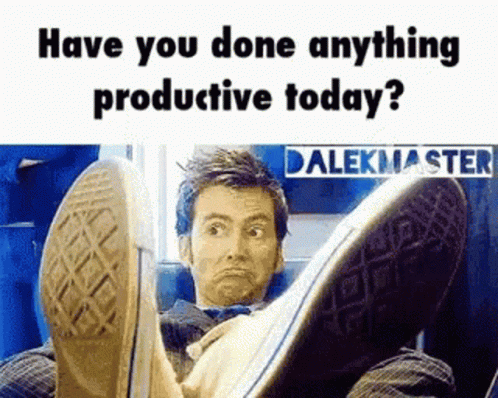 Have You Done Anything Productive Today Head Shake GIF - Have You Done Anything Productive Today Head Shake Nope GIFs