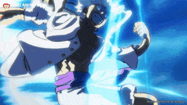 Fight Anime GIF - Fight Anime Luffy Gear 5 GIFs