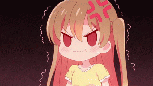 Anime Angry Slow Loop GIF - Anime Angry Slow Loop Koharu GIFs