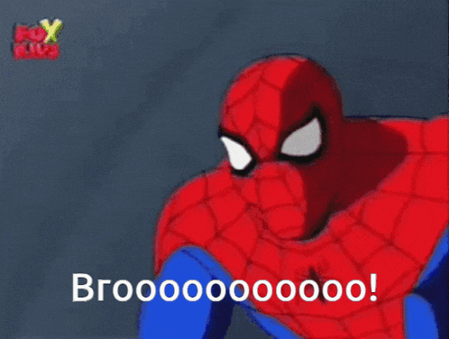 a fox kids logo is on the bottom of a cartoon character