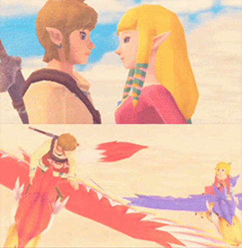 Legend Of Zelda Princess Zelda GIF - Legend Of Zelda Princess Zelda Link GIFs