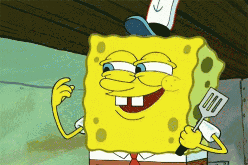Spongebob Kiss GIF