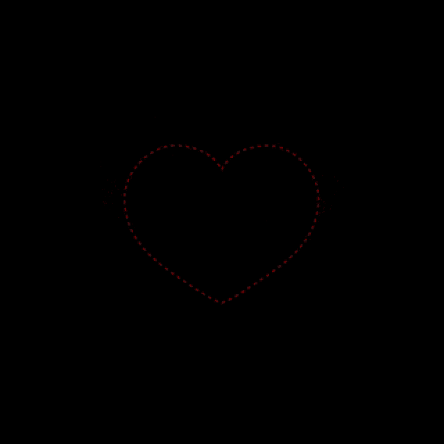 a black background with red dots and the words auntie chris on it