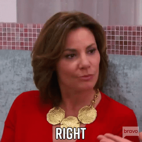 Right Real Housewives Of New York GIF - Right Real Housewives Of New York Rhony GIFs