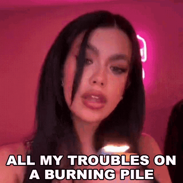 All My Troubles On A Burning Pile Luvstruck GIF - All My Troubles On A Burning Pile Luvstruck Xset GIFs