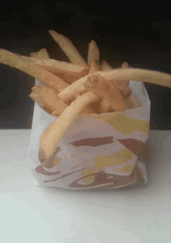 Taco Bell French Fries GIF - Taco Bell French Fries Fast Food GIFs