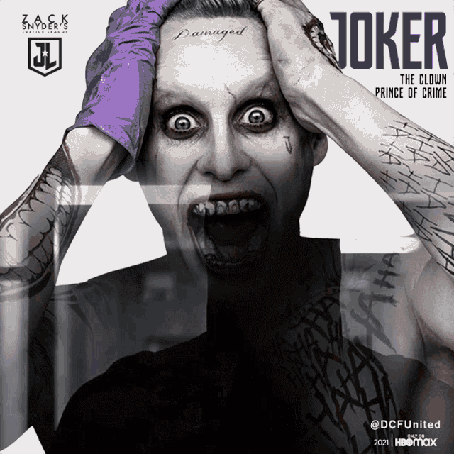 Joker Jared Leto GIF - Joker Jared Leto Zack Snyder GIFs