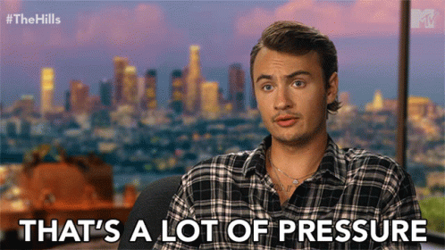 Thats A Lot Of Pressure Stressed GIF - Thats A Lot Of Pressure Stressed Pressured GIFs