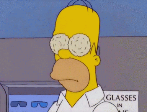 Homer Eyes GIF - Homer Eyes Crusting GIFs