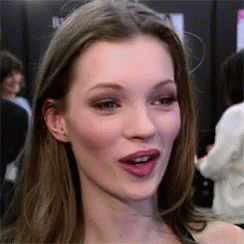 Kate Moss Smile GIF - Kate Moss Smile Excited GIFs