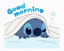 Stitch Good Morning GIF - Stitch Good Morning Stare GIFs