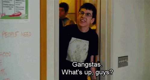 When I Enter A Room GIF - Mclovin Greeting Funny GIFs