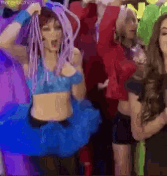Becky Lynch Party GIF - Becky Lynch Party Dance GIFs