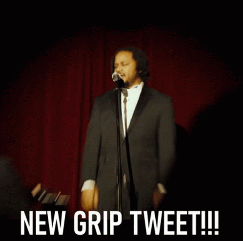 Grip New Grip Tweet GIF - Grip New Grip Tweet Surprise GIFs