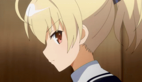 Huh Annoyed Anime Girl GIF