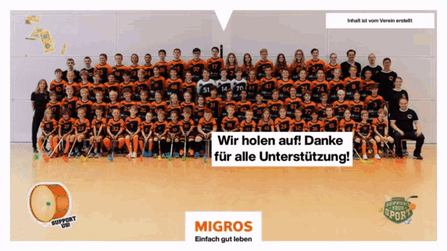 Migros Unihockey GIF - Migros Unihockey Support GIFs