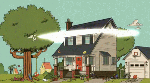 Roof Explosion GIF - Loud House Nickelodeon Explosion GIFs