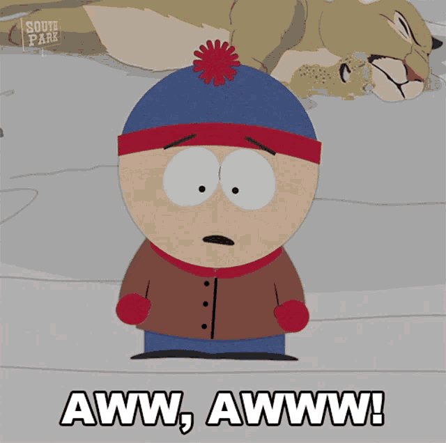 Aww Awww Stan Marsh GIF