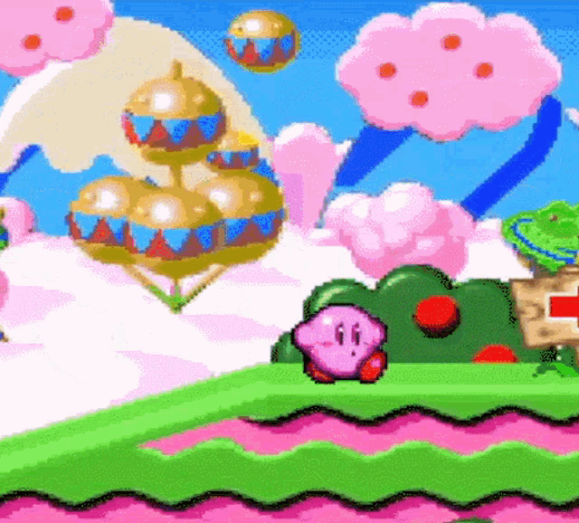 Kirby Gourmet Race GIF - Kirby Gourmet Race King Dedede GIFs