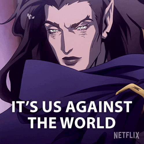 Its Us Against The World Striga GIF - Its Us Against The World Striga Castlevania GIFs