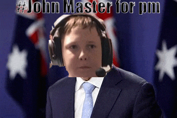 a young boy in a suit and tie wearing headphones and a microphone