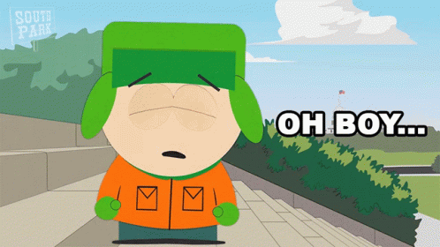 Oh Boy Kyle Broflovski GIF - Oh Boy Kyle Broflovski South Park GIFs
