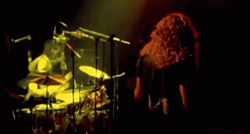 Led Zeppelin Vibing GIF - Led Zeppelin Vibing Concert GIFs