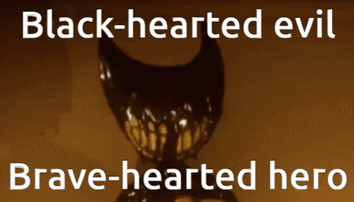 Black Hearted Evil Brave Hearted Hero GIF - Black Hearted Evil Brave Hearted Hero Black Hearted Evil Brave Hearted Hero GIFs
