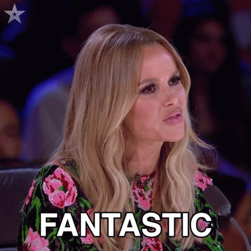 Fantastic Amanda Holden GIF - Fantastic Amanda Holden Britains Got Talent GIFs