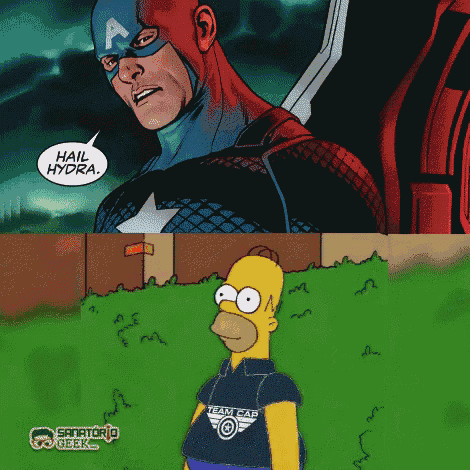 Captain America Hail GIF - Captain America Hail Hydra GIFs