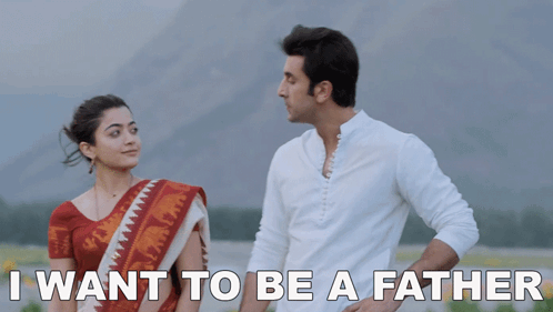 I Want To Be A Father Ranbir Kapoor GIF - I Want To Be A Father Ranbir Kapoor Rashmika Mandanna GIFs
