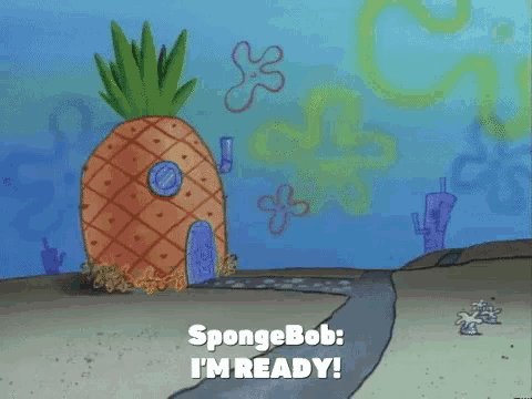 Sponge Bob Im Ready GIF - Sponge Bob Im Ready Morning GIFs