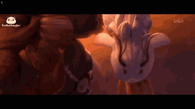 a screen shot of a cartoon with the word bilibili in the corner