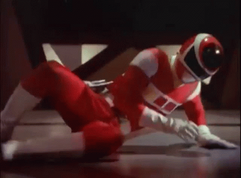 Getting Up Power Rangers GIF - Getting Up Power Rangers Red Ranger GIFs