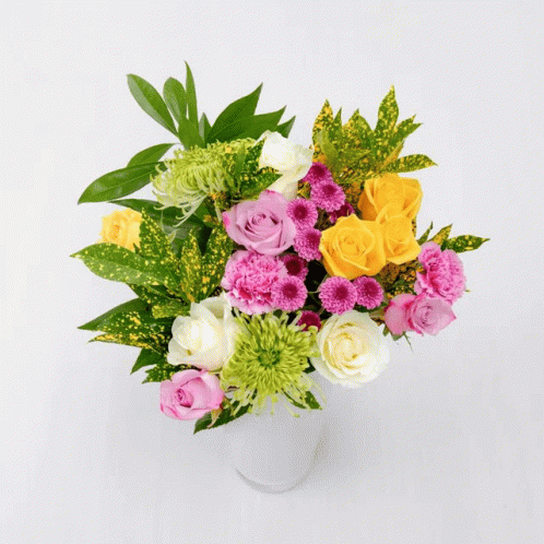 Mixed Flower Bouquet Luxury Flower Delivery GIF - Mixed Flower Bouquet Luxury Flower Delivery GIFs