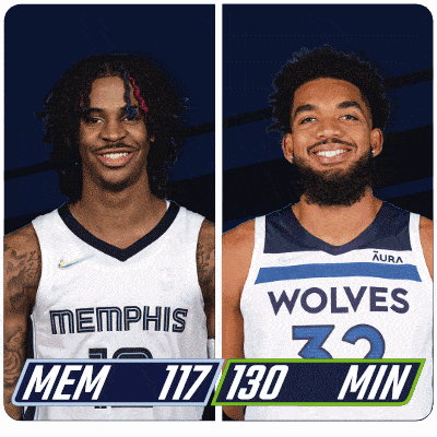 Memphis Grizzlies (117) Vs. Minnesota Timberwolves (130) Post Game GIF - Nba Basketball Nba 2021 GIFs