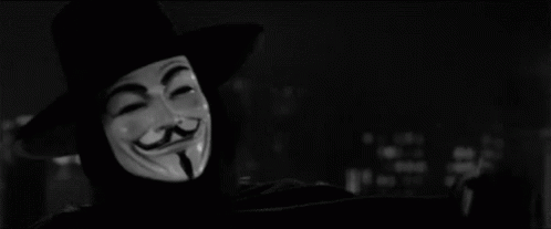 Guy Fawkes V For Vendetta GIF - Guy Fawkes V For Vendetta November GIFs