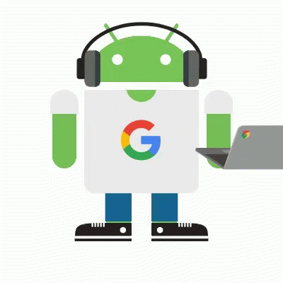 Android Google Happy Google GIF - Android Google Happy Google Android GIFs