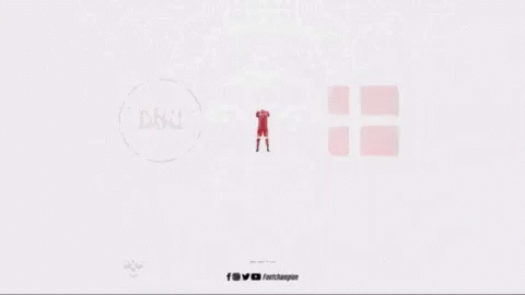 Denmark World Cup GIF - Denmark World Cup Uniform GIFs