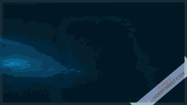a computer generated image of a tunnel with a blue light coming out of it