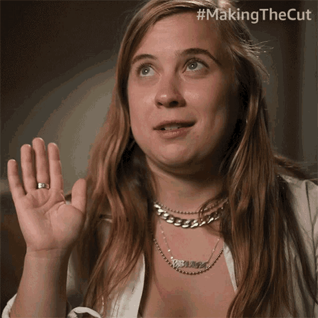 Forget It Olivia Oblanc GIF - Forget It Olivia Oblanc Making The Cut GIFs